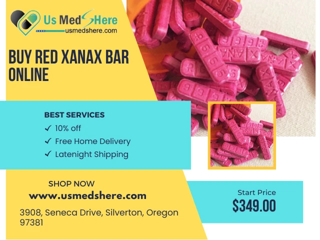 Buy Red Xanax Bar Now With Free Doorstep Delivery