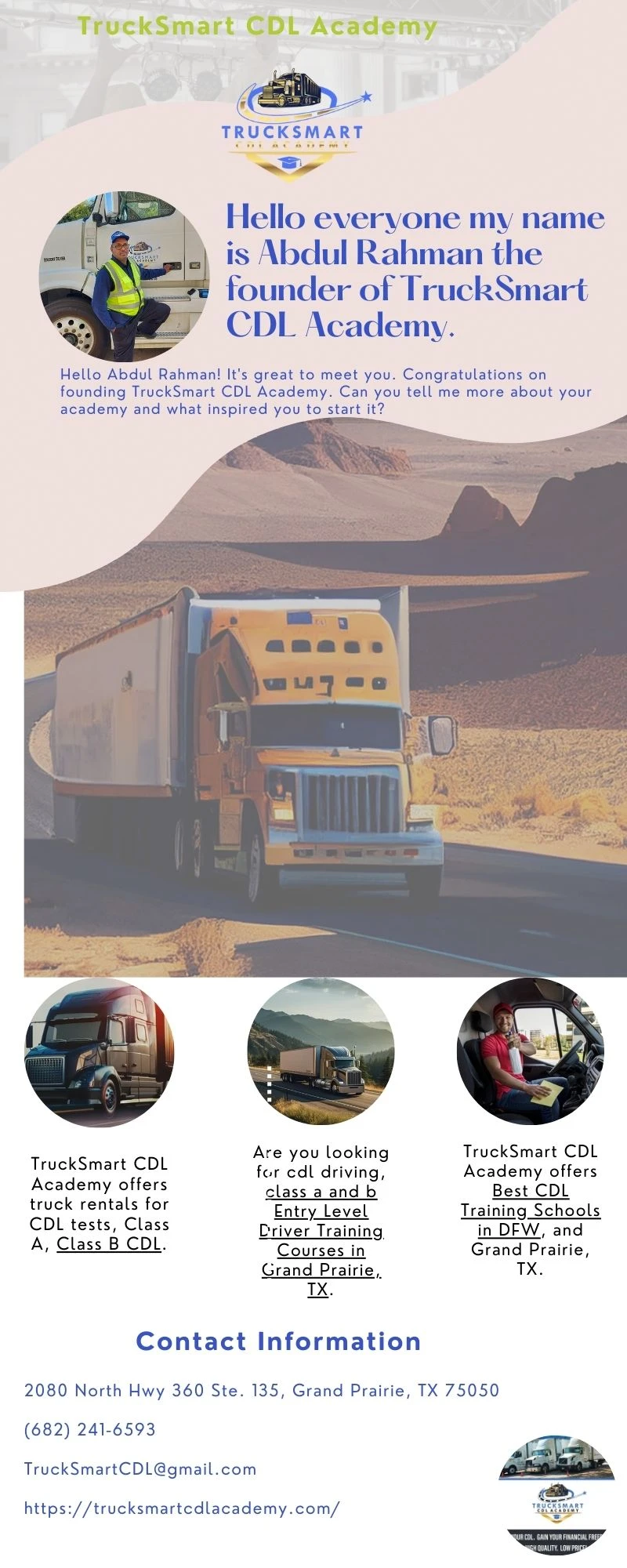Revolutionizing CDL Training in Texas: TruckSmart CDL Academy