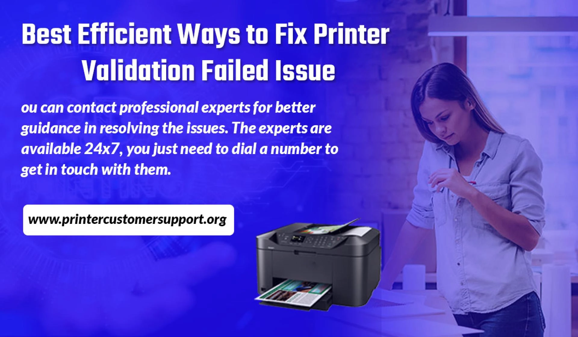 Best Efficient Ways to Fix Printer Validation Failed Issue