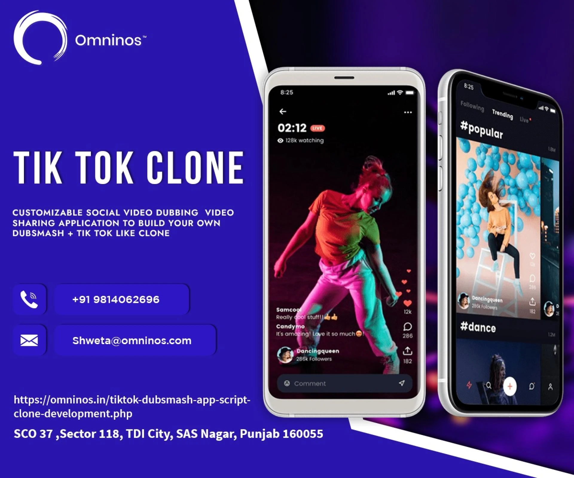 TikTok Clone APP Development | Omninos Solutions