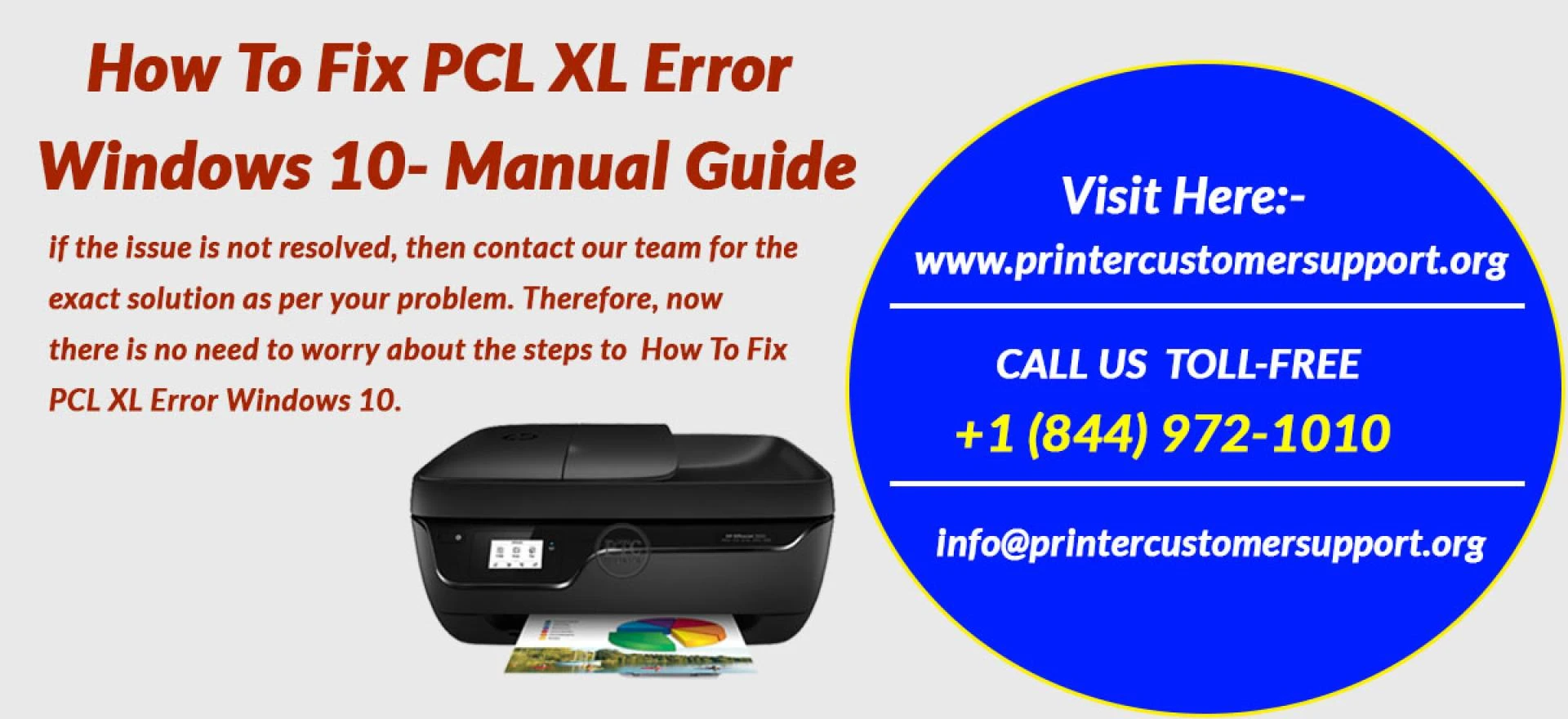 How To Fix PCL XL Error Windows 10- Manual Guide