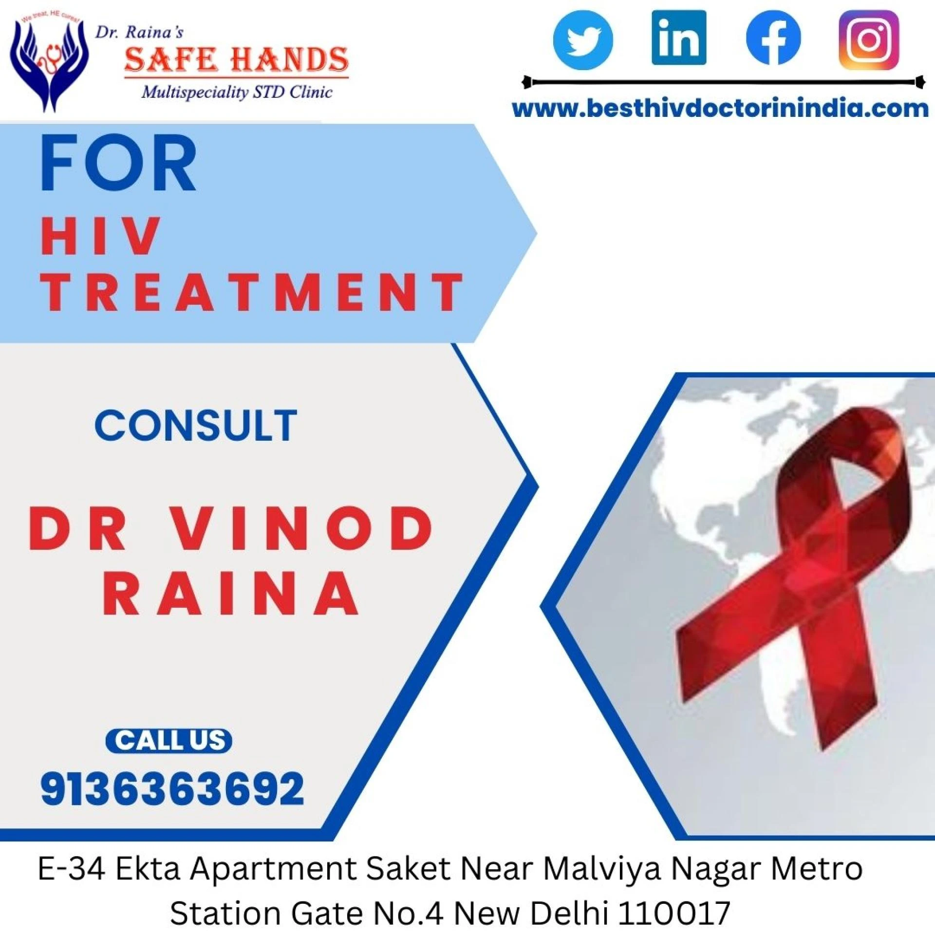 Best HIV Treatment In India By World Best Doctor