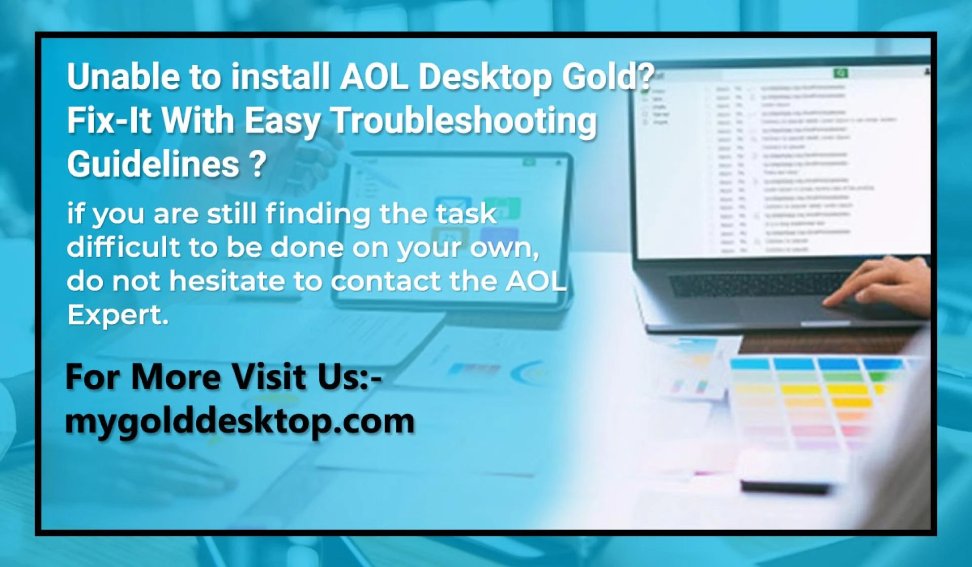 Unable to install AOL Desktop Gold? Fix-It With Easy Troubleshooting Guidelines