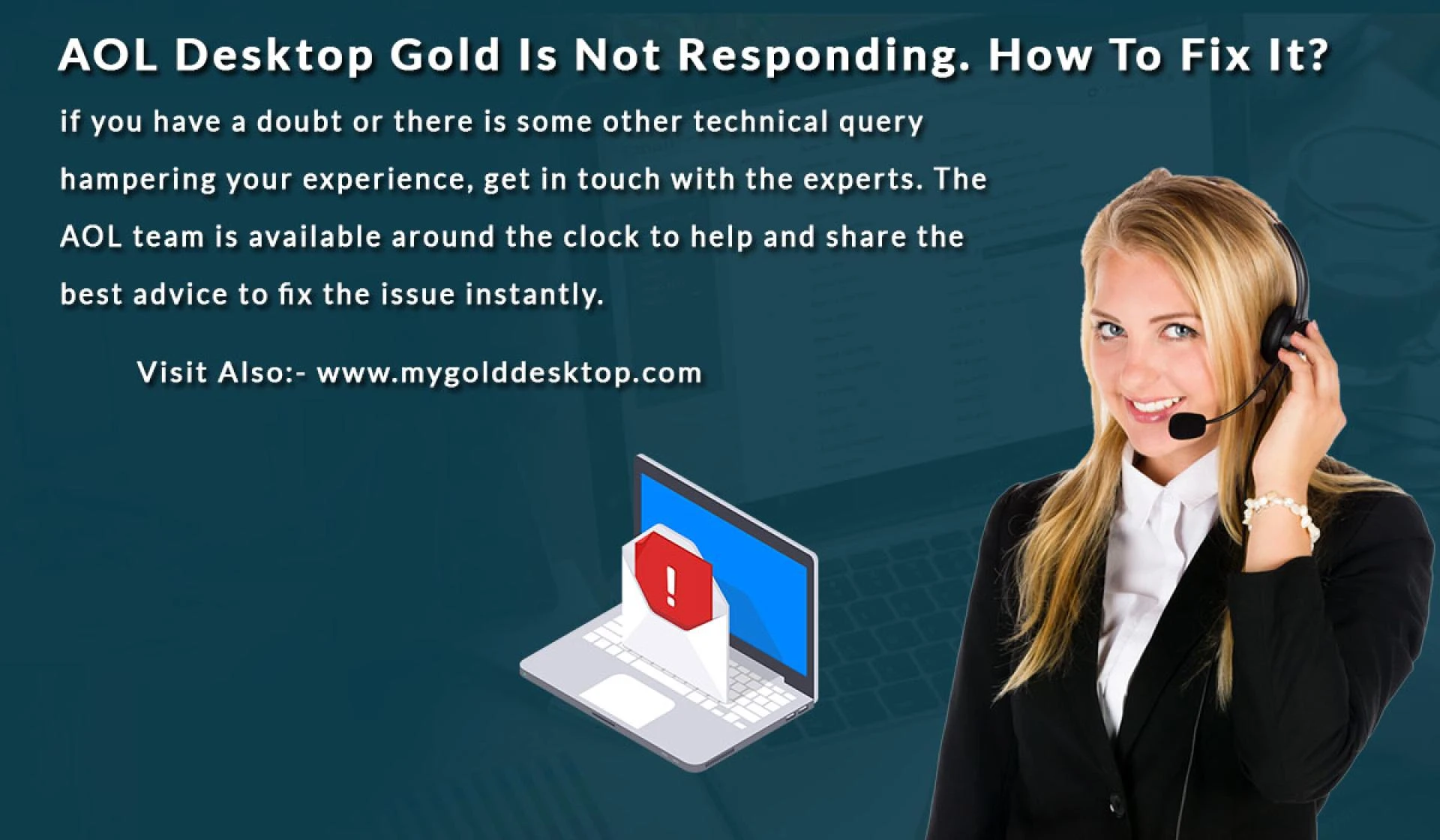 AOL Desktop Gold Is Not Responding. How To Fix It?