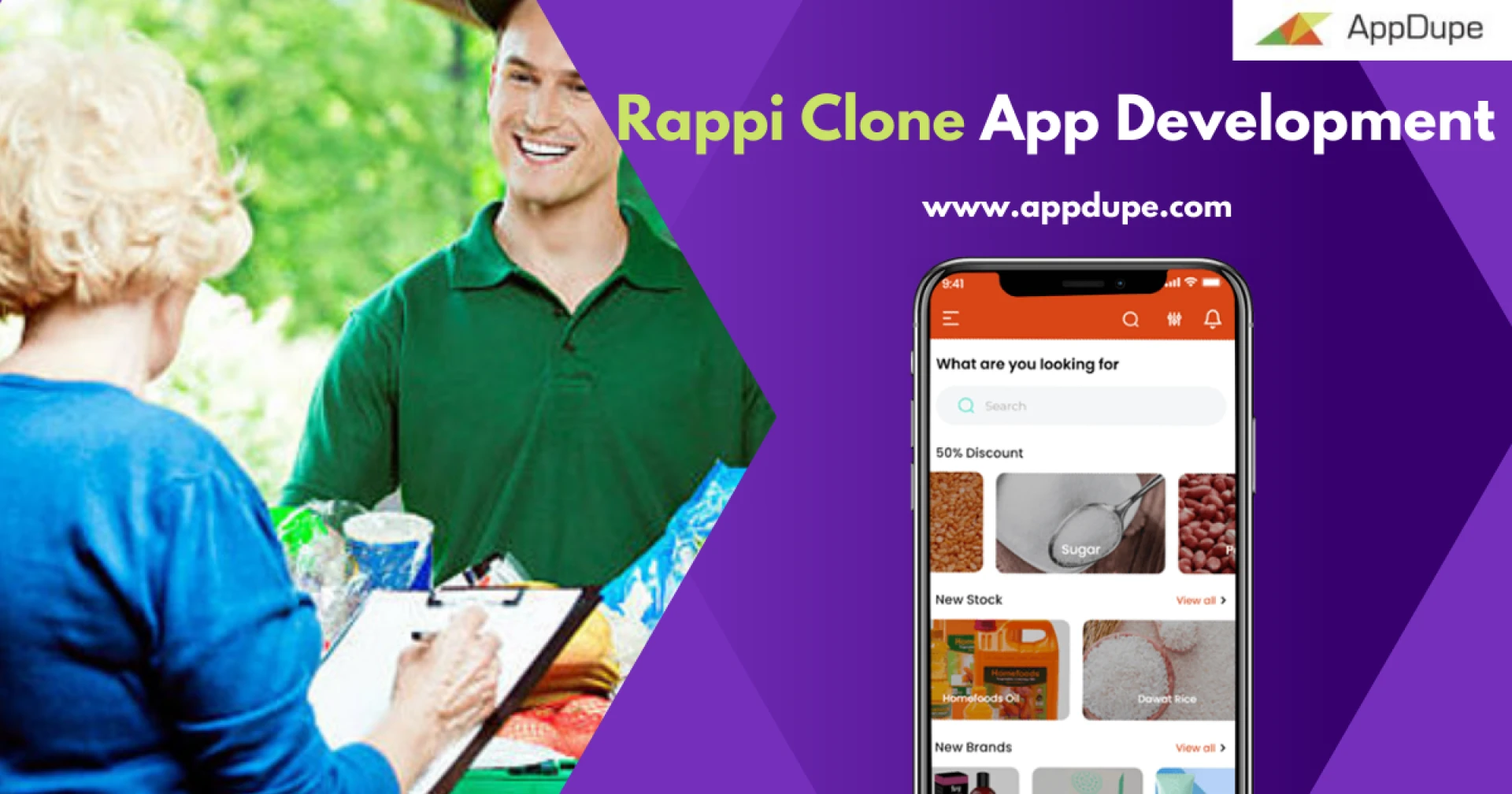 Reach out the Rappi clone app development company and make hefty profits soon | Appdupe