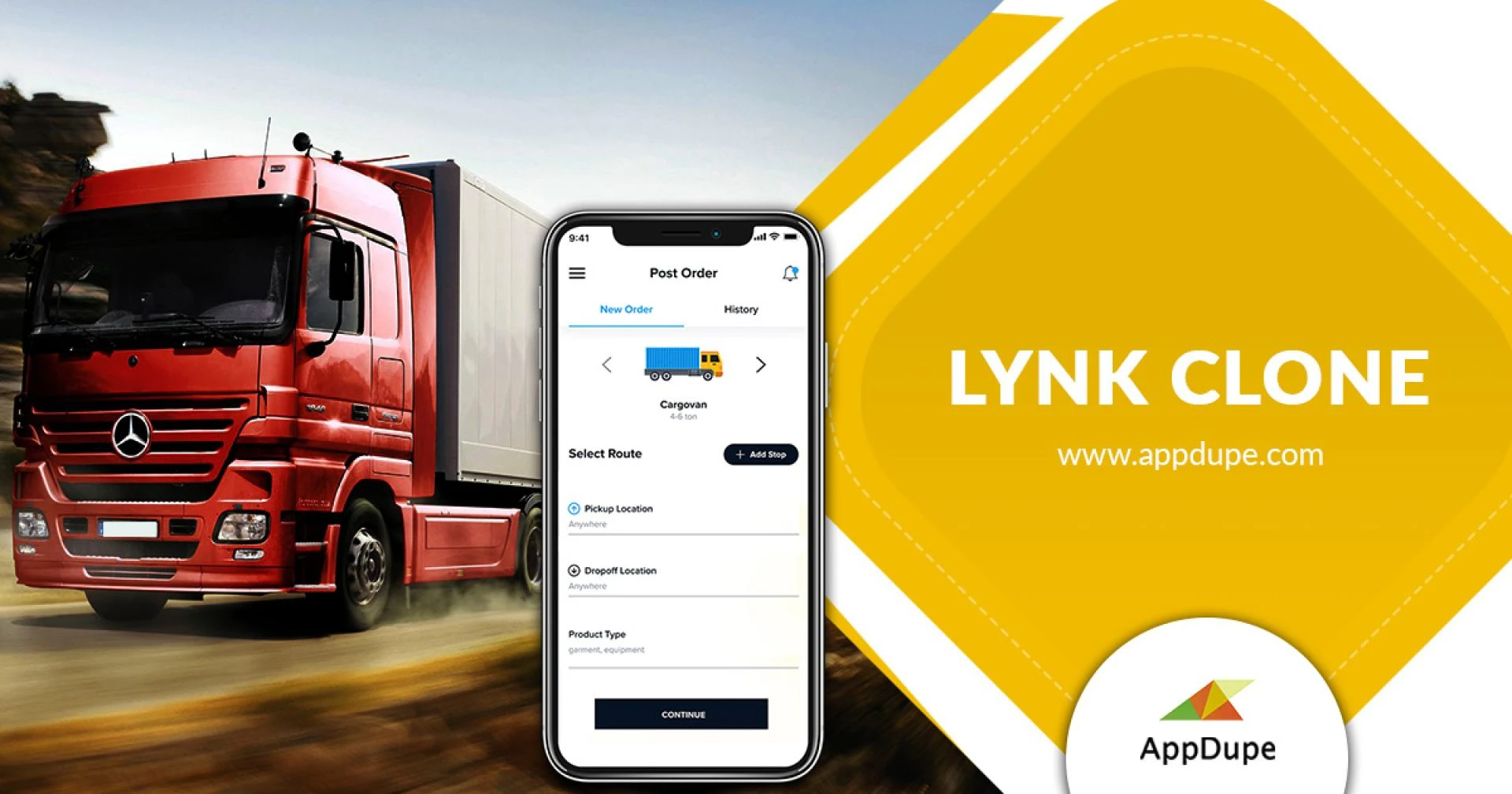 Grow your business easily through logistics app development
