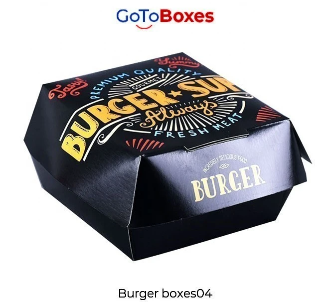 You Can Get Custom Burger Boxes in Unique Packaging