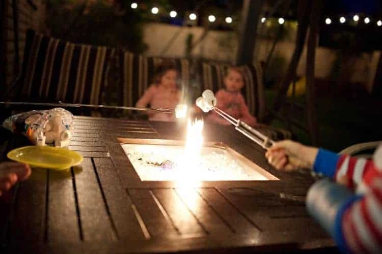 Can You Roast Marshmallows on a Propane Fire Pit?