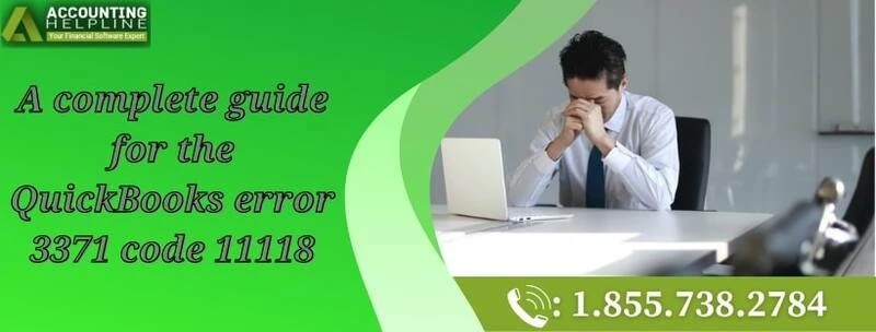 A proper way to quickly troubleshoot QuickBooks error 3371 code 11118