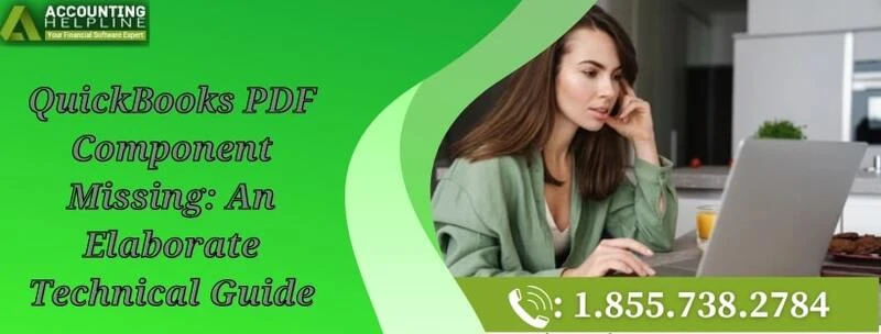 A quick and easy method to fix QuickBooks PDF Component Missing issue