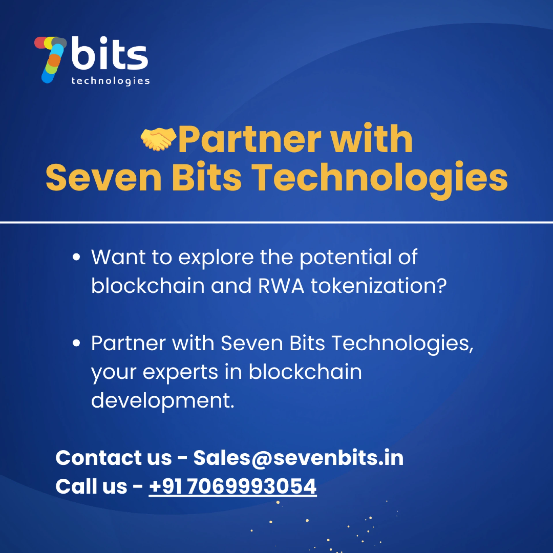 Real World Asset Tokenization by Seven Bits Technologies