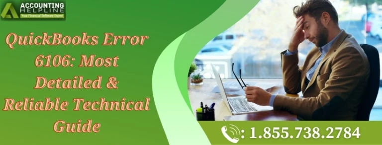 A quick and easy method to fix QuickBooks Error 6106