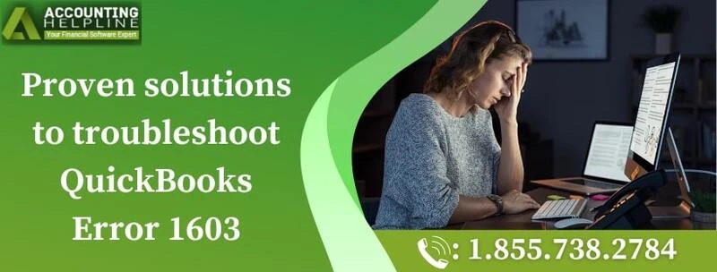 Easy guidelines to resolve QuickBooks Error 1603
