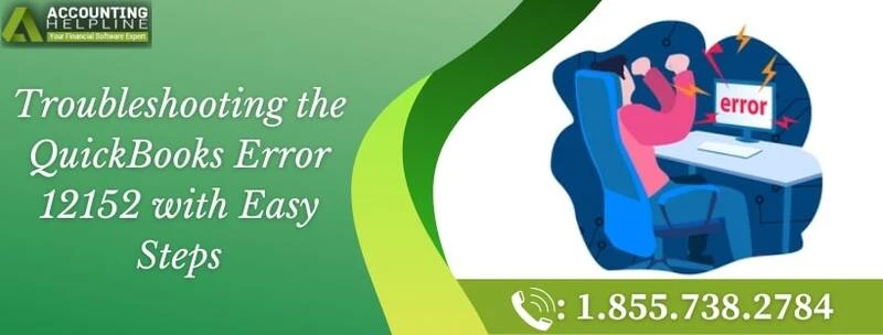 An appropriate way to fix QuickBooks error 12152