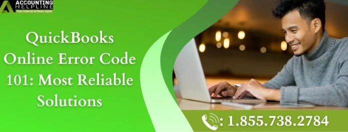 Easy way to resolve QuickBooks Online Error Code 101