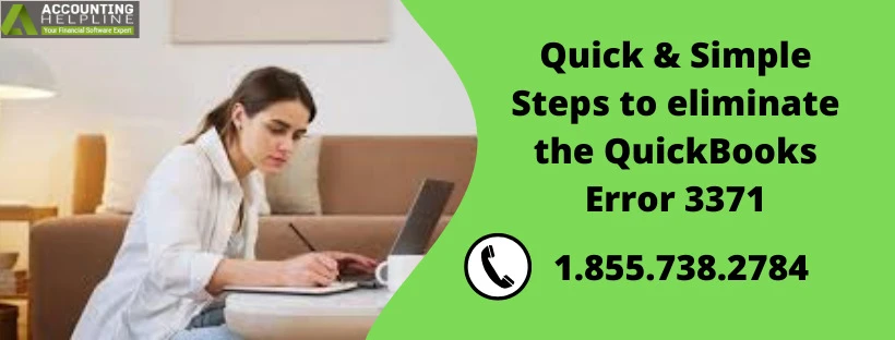 Easily fix QuickBooks Error 3371 with the help of these steps