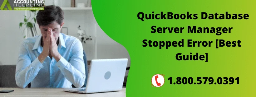 A quick way to fix QuickBooks Database Server Manager error