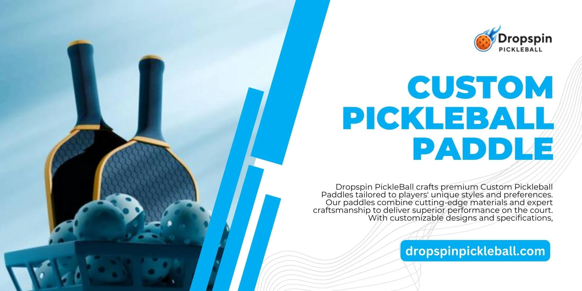 The Best Custom Pickleball Paddle | Dropspin PickleBall
