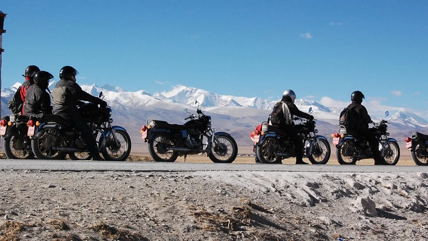 Riding to the Roof of the World: The Everest View Motorbike Expedition