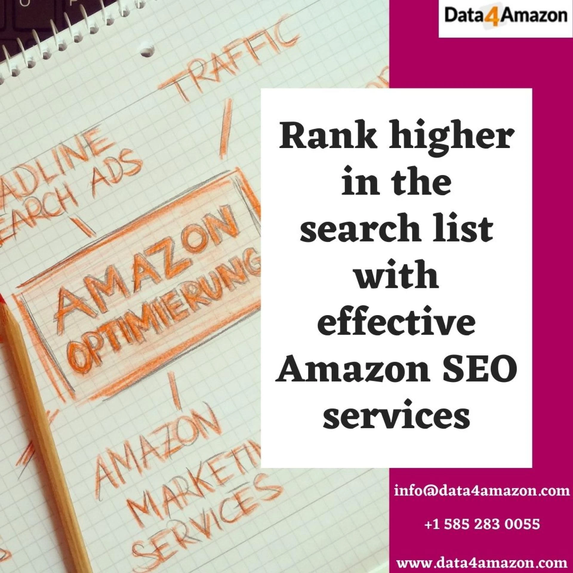 Rank higher in the search list with effective Amazon SEO services