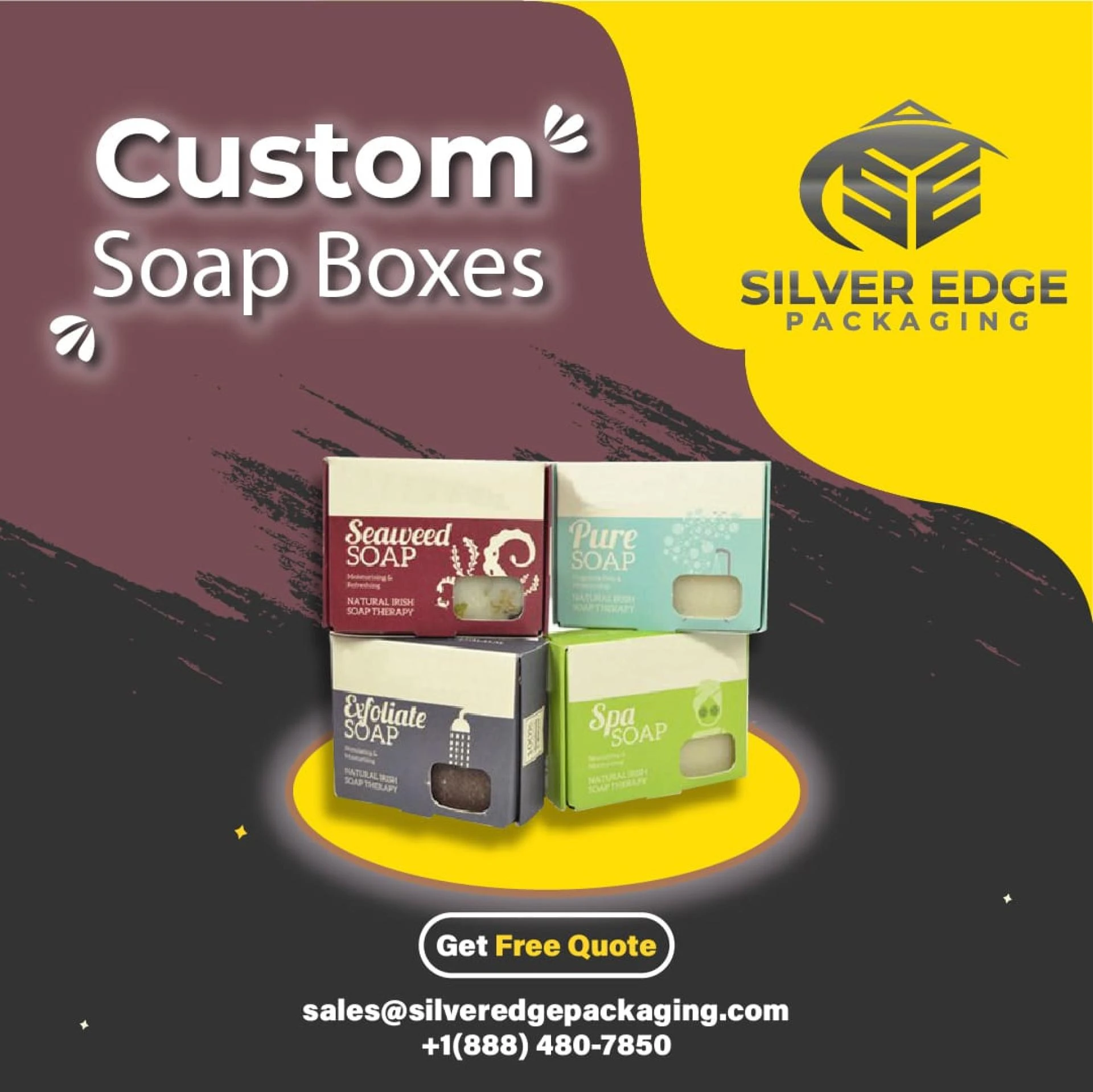 Why Should You Get Custom Soap Boxes For Your Soap Brand?