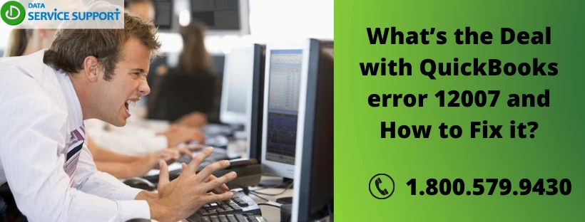 What’s the Deal with QuickBooks error 12007 and How to Fix it?