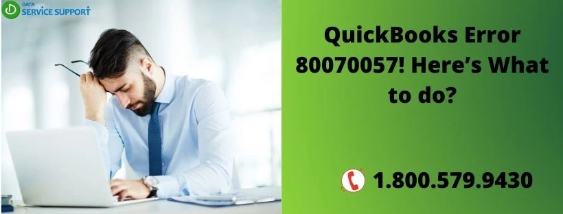 What is 80070057 the parameter is incorrect