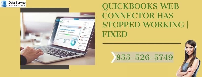 Alert ! QuickBooks web connector has stopped working