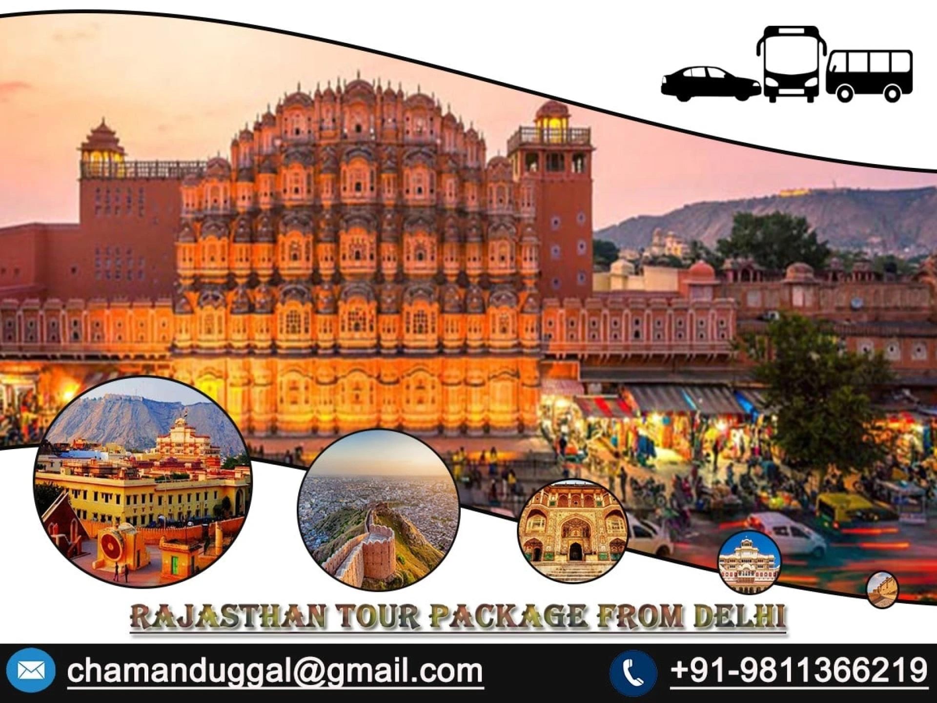 Rajasthan tour packages from Delhi