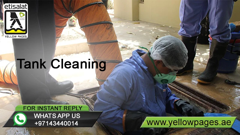 From the very first step onwards, get insights into how Tank Cleaning is carried out