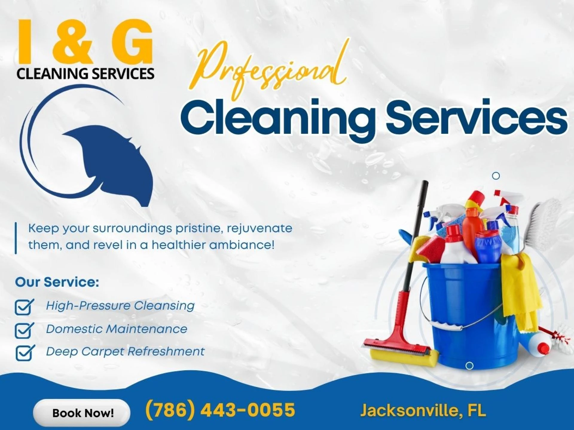 Top-Notch Cleaning Services in Jacksonville, FL by I&amp;G Cleaning Services