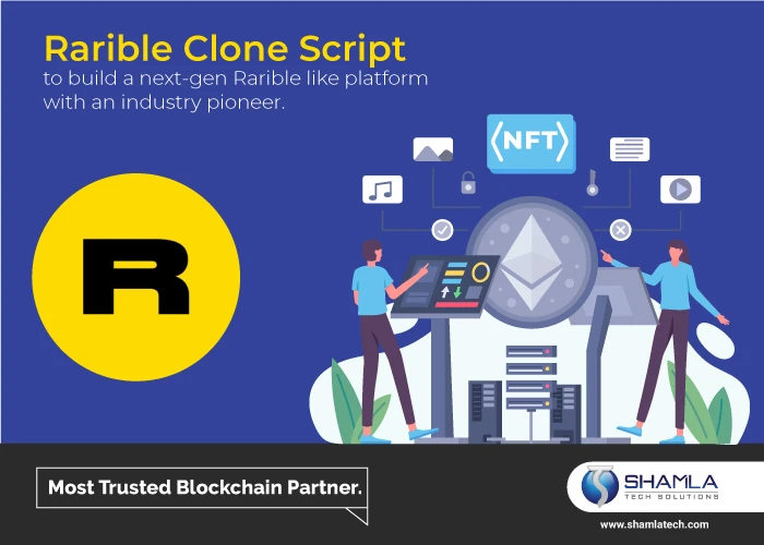 LAUNCH A BOOMING DECENTRALIZED NFT MARKETPLACE WITH RARIBLE CLONE SCRIPT