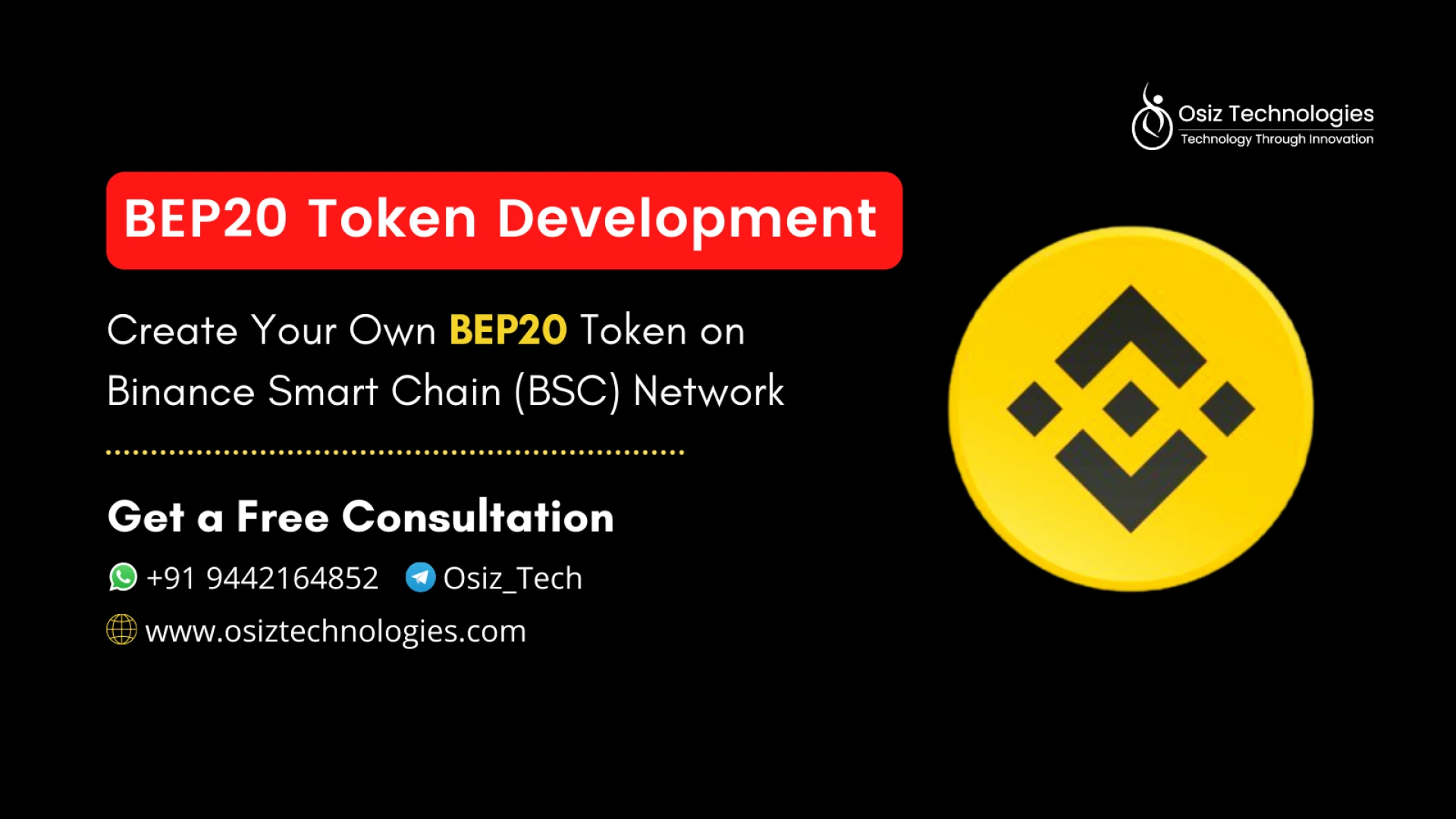 CREATE YOUR OWN BEP20 TOKEN ON BINANCE SMART CHAIN