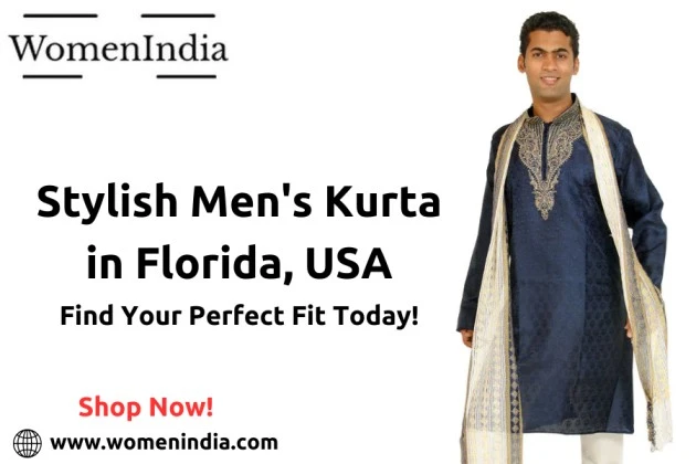 Stylish Men's Kurta in Florida, USA: Find Your Perfect Fit Today!