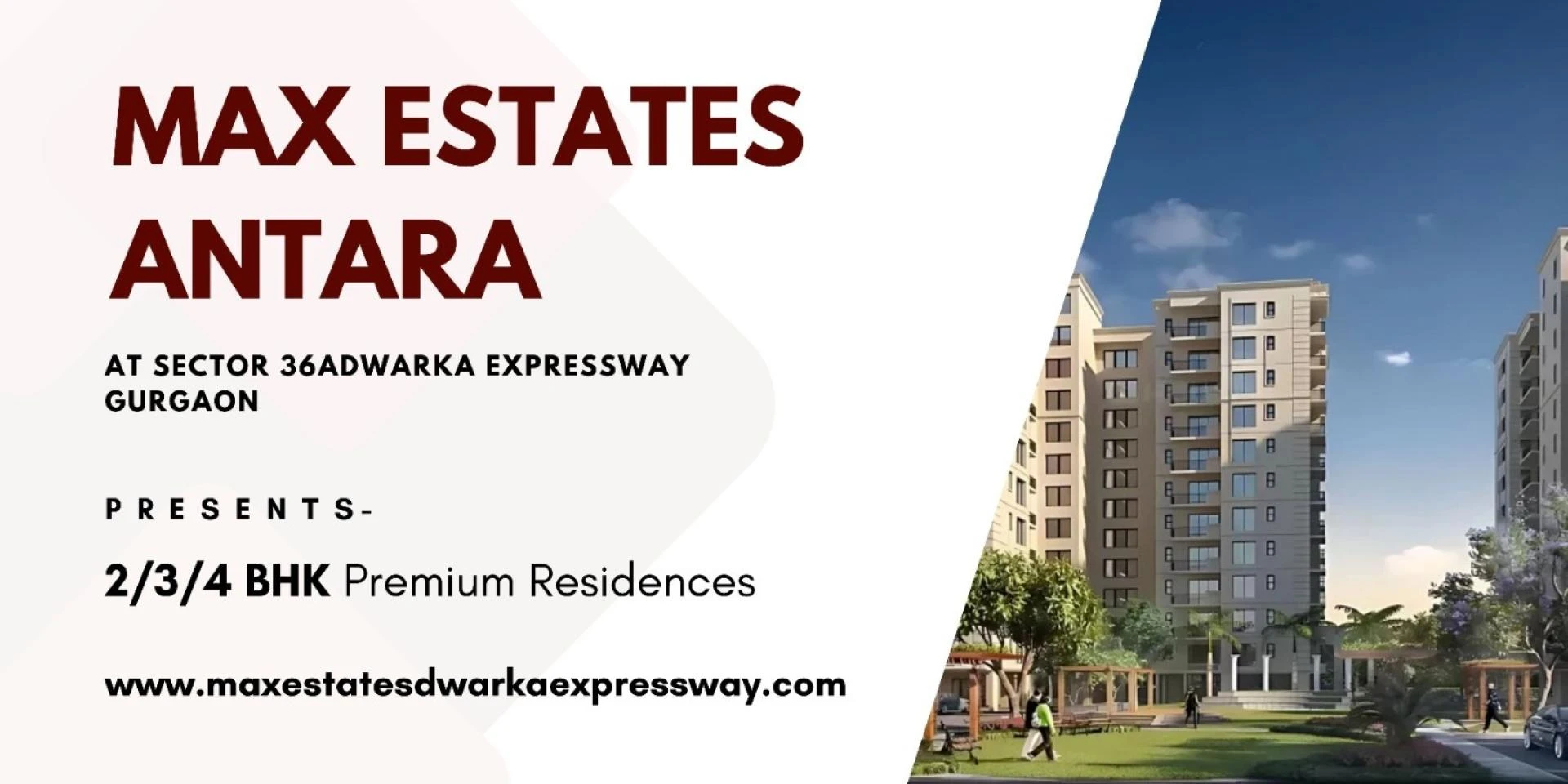 Max Estates Antara Sector 36A - Spectacular Views In Every Direction