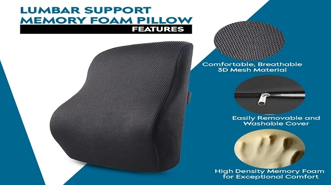 Lumbar Support Pillow - How to Choose the Right Pillow for Your Back Pain