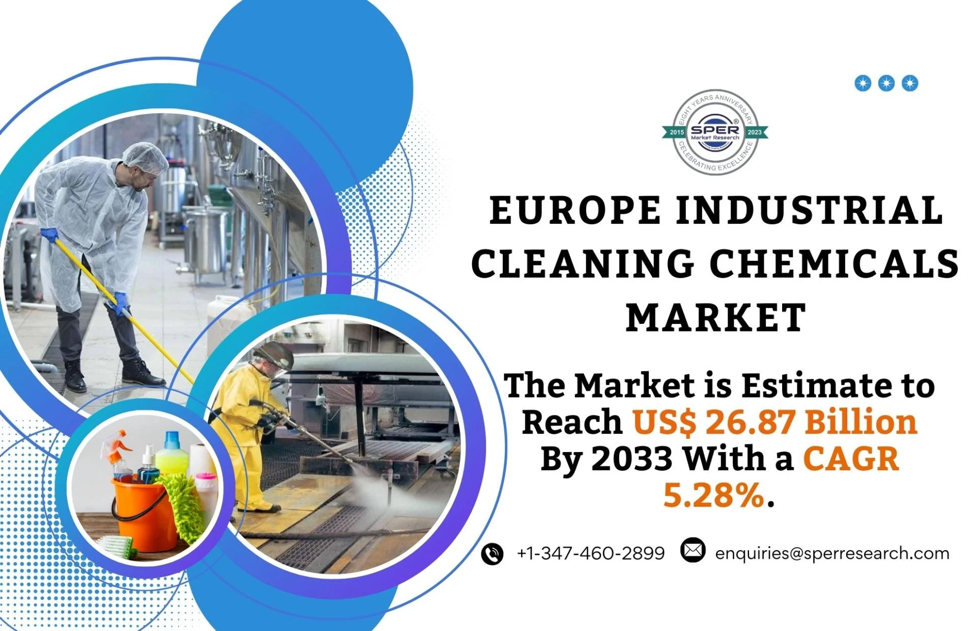Europe Industrial Cleaning Chemicals Market Share, Revenue, Growth Drivers, Challenges, Opportunities and Future Investment till 2033: SPER Market Research