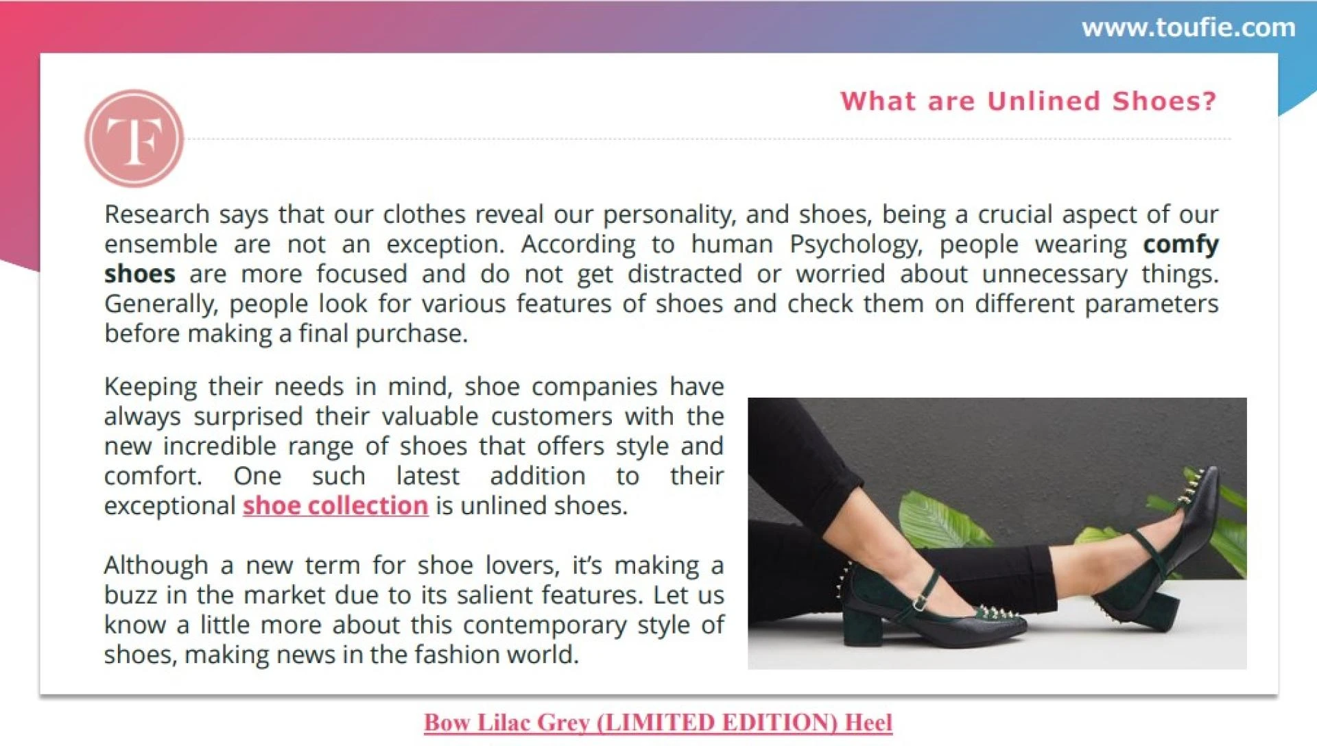 What are Unlined Shoes?