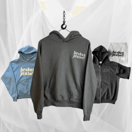 Experience the Fusion of Comfort with Broken Planet Hoodies