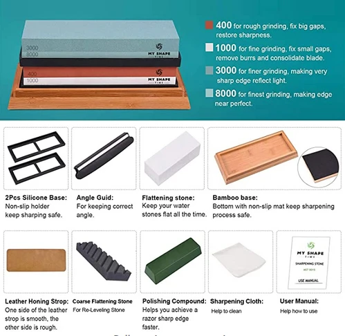 What is a knife sharpening stone called?
