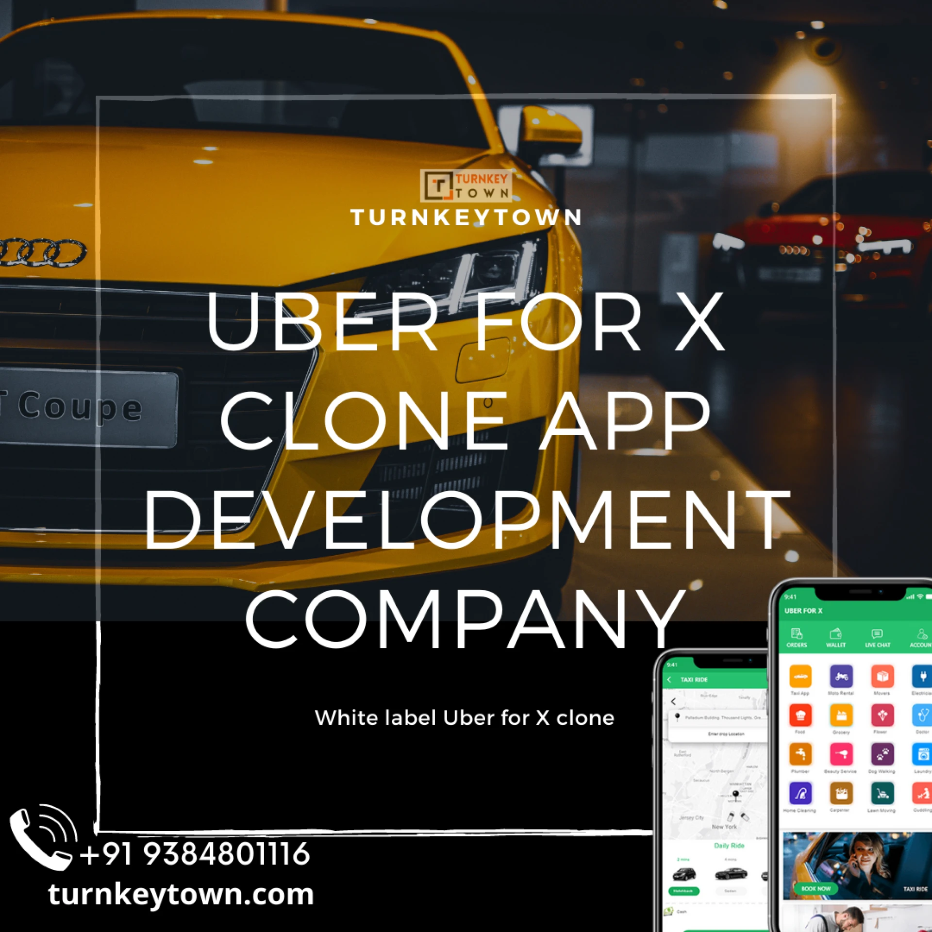 Expand your Revenue Goal for Business in this Online Enterprise with Uber for X Clone