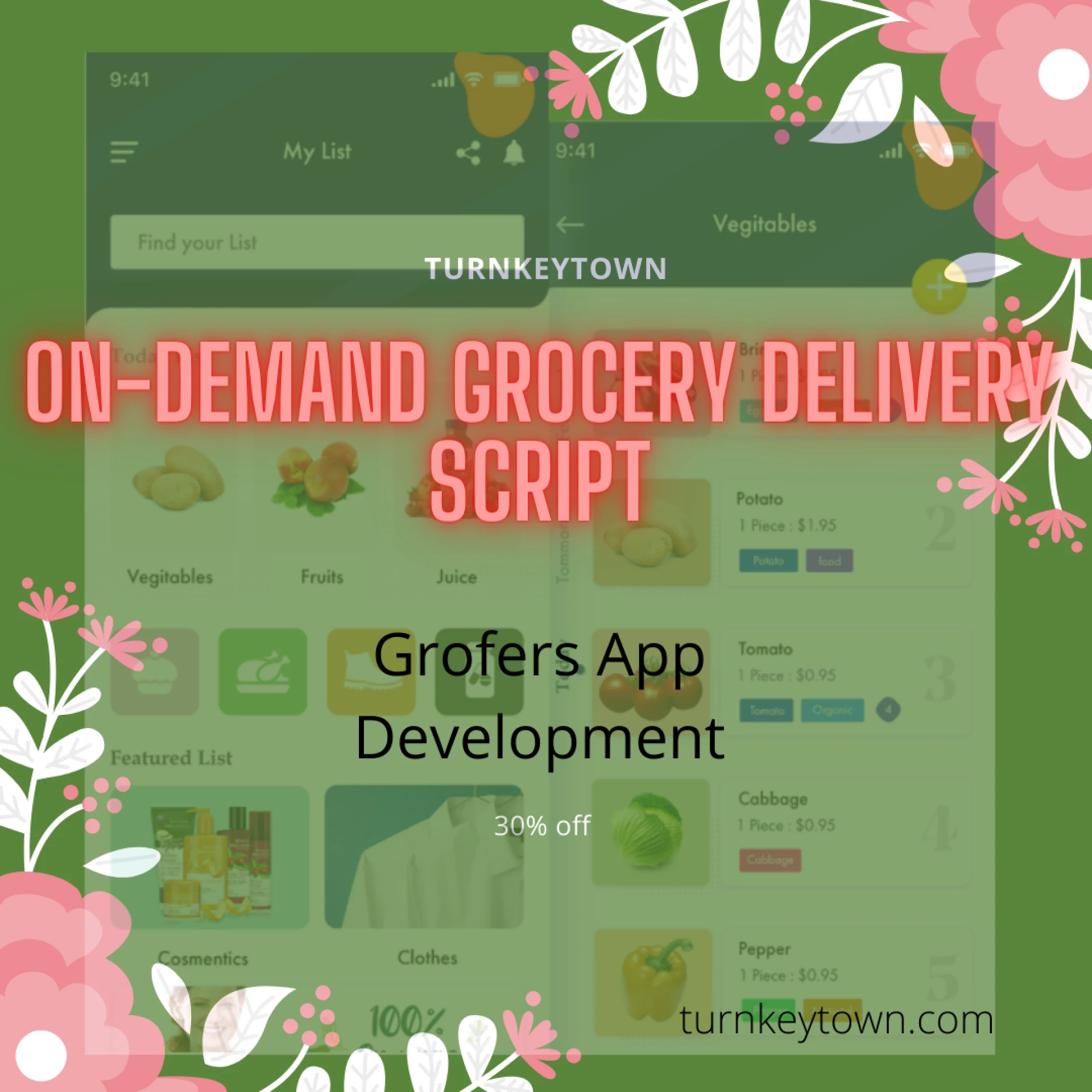 Ecommerce Business with Grofers clone app development