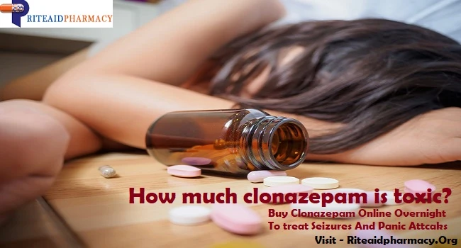 How much clonazepam is toxic?