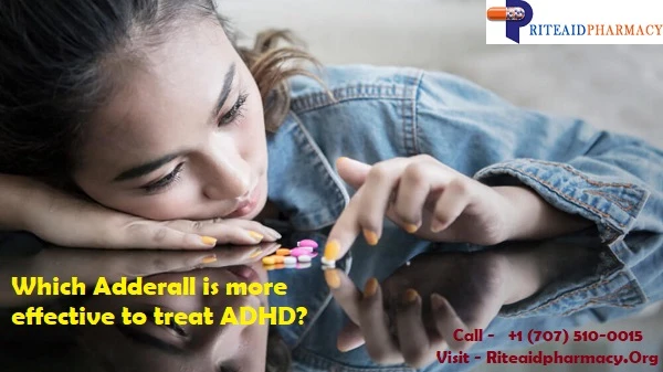 Which Adderall is more effective to treat ADHD?