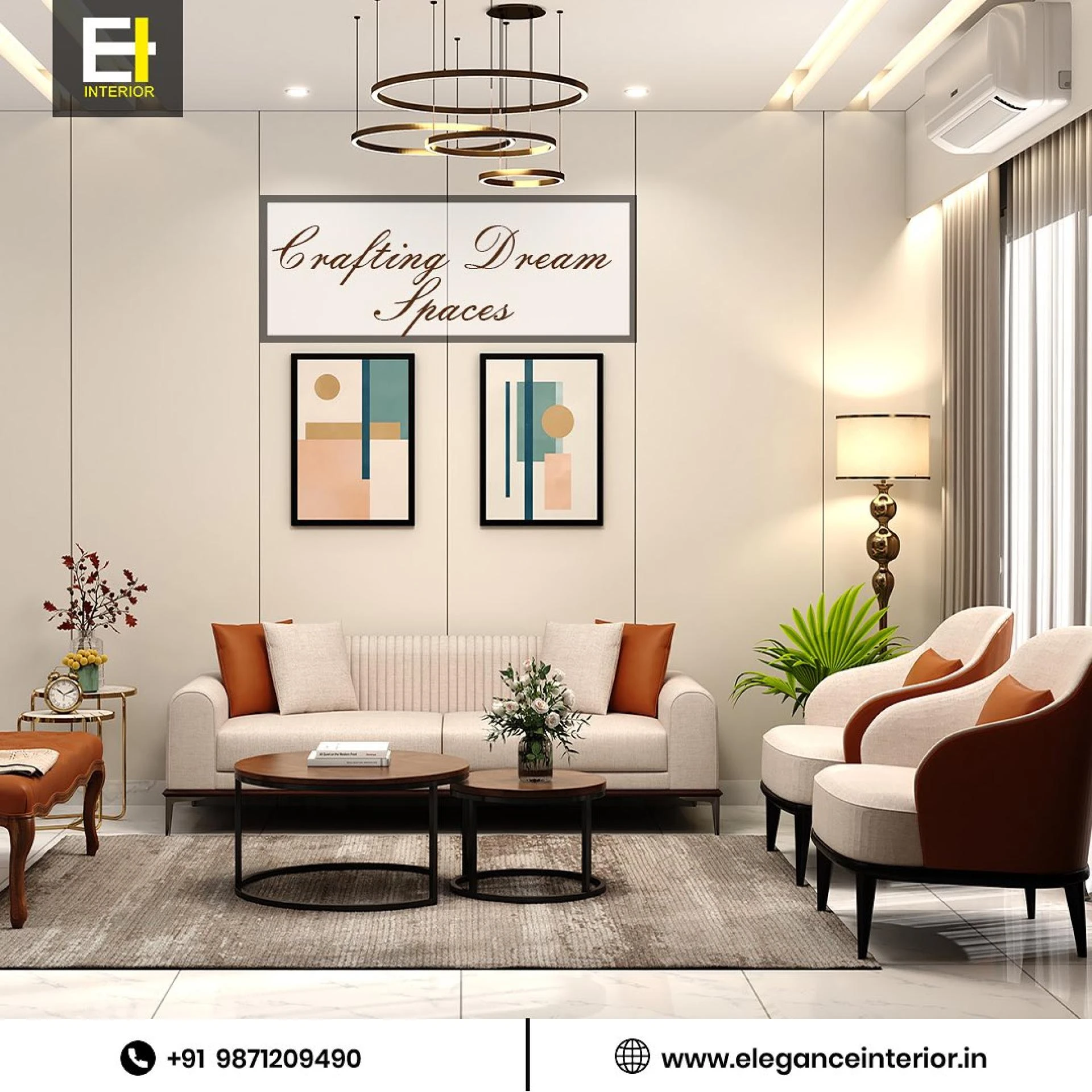 Elegance Interior: Redefining Living Spaces in Noida