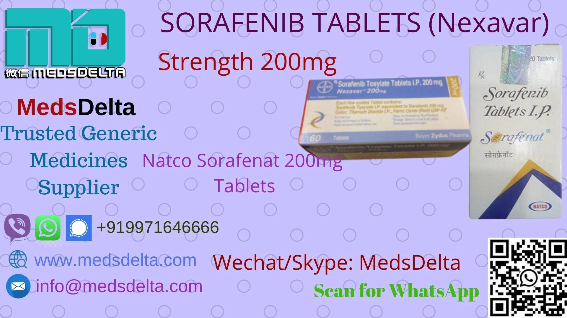 Nexavar 200 mg Price | Buy Sorafenib Tablet Online in Philippines