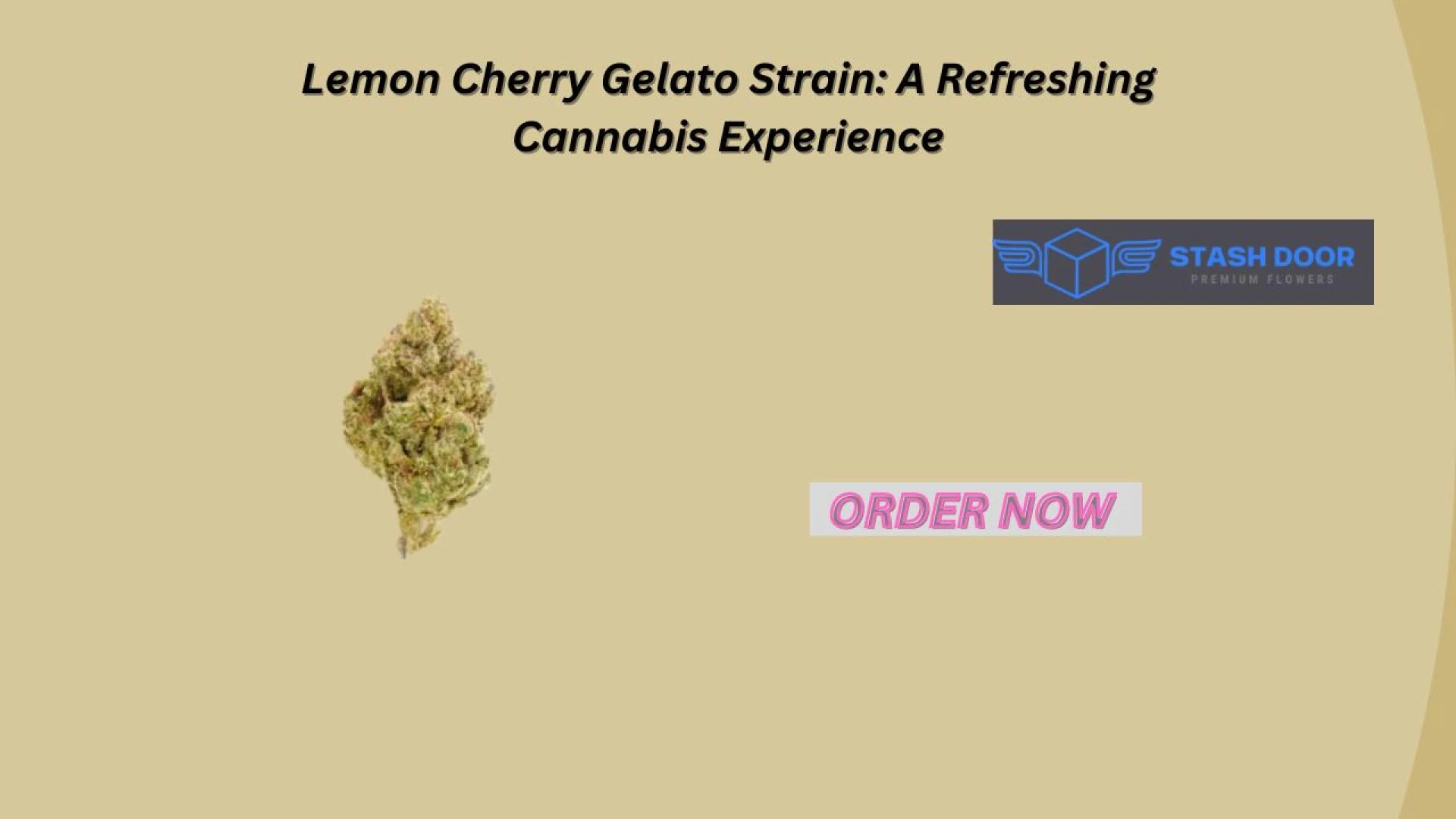Lemon Cherry Gelato Strain: A Refreshing Cannabis Experience
