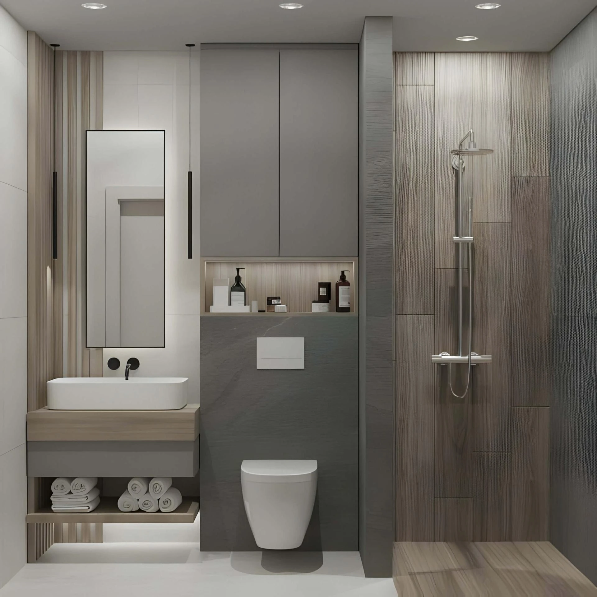 luxury  Interior Design for Bathrooms | Small interior design of Washroom