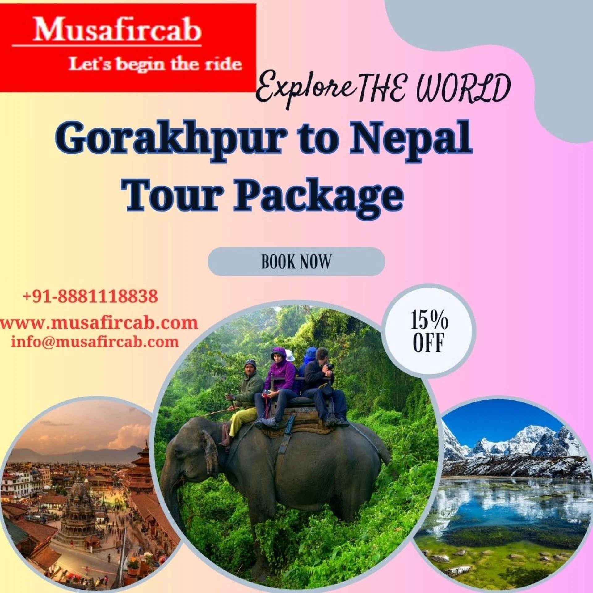 Gorakhpur to Nepal Tour Package