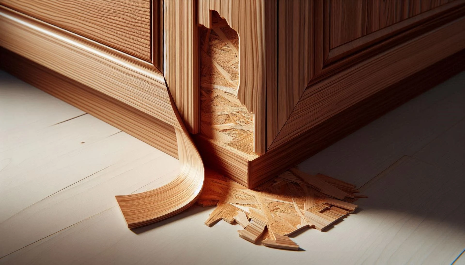How Can You Determine if Cabinets Are Made of Wood or Veneer?